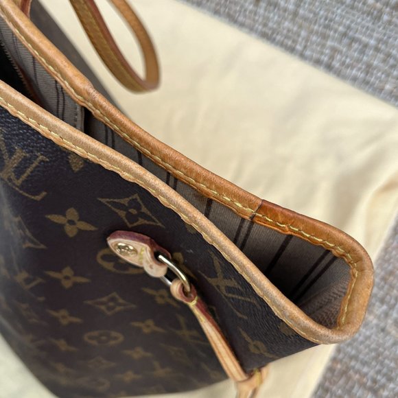LV Neverfull MM - Beige - Picture 4 of 13